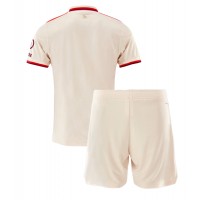 Echipament fotbal Bayern Munich Tricou Treilea 2024-25 pentru copii maneca scurta (+ Pantaloni scurti)